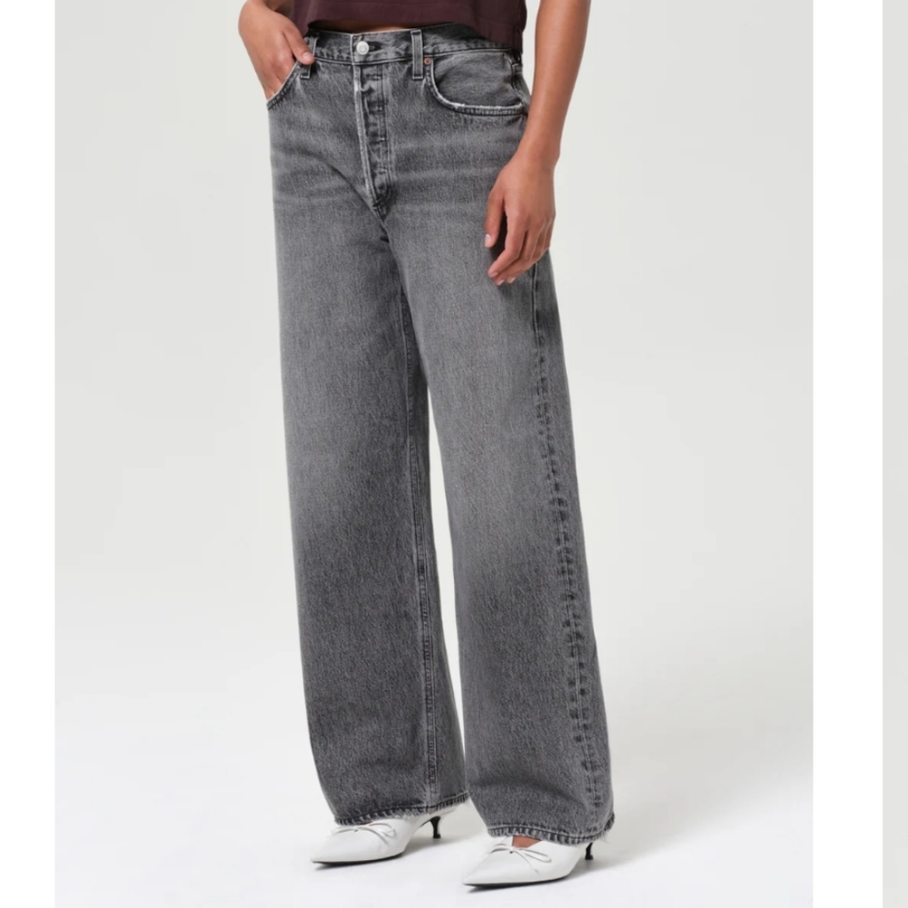 NWT Adolge The Low Slung Baggy Jeans In Ditch Size 31 Inseam 30.25" Cotton